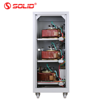 Stabilisateur de tension à servomoteur TNS 20KVA 20KW AC 380V 415V 440V 3 phases, régulateur de tension pour usage domestique et industriel