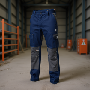 Pantalones de Trabajo Ttake Easy, Grises, Talla L, Pantalones Cargo de Alta Visibilidad - Product Image 3