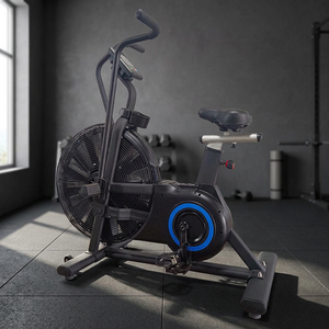 Reinforced Thick <b>Frame</b> Air Resistance Cycle, Advanced HIIT Workout Stationary <b>Bicycle</b> for High End Personal Training Studio - Product Image 4