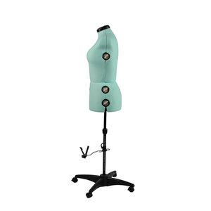 Hoge Kwaliteit Verstelbare Jurk Vorm Mannequin Abs Plastic Vrouwelijke Torso Met Meetlint Raster Voor Patroon Maken Jurk Vorm - Product Image 1