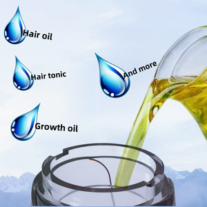 Sérum para Crescimento Capilar com Dispenser de Óleo e Ferramenta de Massagem para Cabelos Cacheados e Secos, Fórmula 2 em 1 com Óleos Essenciais Medicinais - Product Image 4