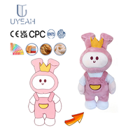 Uyeah OEM/ODM Personnalisé Porte-clés Lapin en Peluche Doux, Poupée Lapin en Peluche, Jouet en Peluche pour Sac à Main, Cadeau Personnalisé pour Enfants
