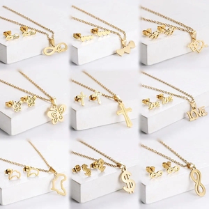 Parures de colliers indiens pour femmes, bijoux, prix B2B compétitif transfrontalier, poli à la main, design léger et renforcé, cadeau - Product Image 1