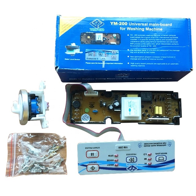 Electric Plastic Washing Machine PCB Spare Parts 220V/110V Manual Power Source 60Hz Frequency