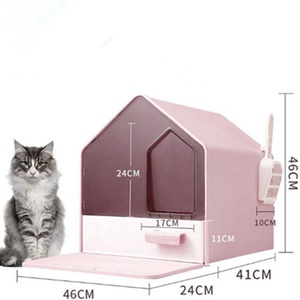 <strong>Cat</strong> <strong>Litter</strong> Box <strong>Furniture</strong> Hidden Large Two Tier Manufacturer <strong>Cat</strong> <strong>Litter</strong> Box Bin Drawer Design Indoor <strong>Cat</strong> Pet Toilet - Product Image 5