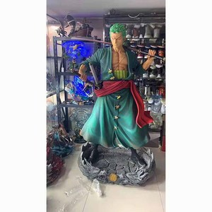 2024 vendita calda 190cm 6ft a grandezza naturale uno pezzi Zoro Action Figure con spada Anime statua in resina per arredamento - Product Image 5