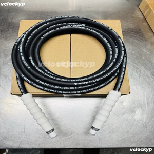 สายไฮดรอลิก 20 ฟุต 10,000 PSI เทียบเท่า ENERPAC H9220 ขนาด 3/8 นิ้ว NPT ปลายยาง - Product Image 2