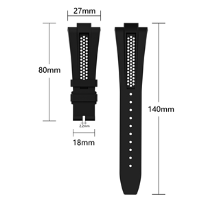 <span class=keywords><strong>สาย</strong></span><span class=keywords><strong>นาฬิกา</strong></span>แฟชั่นคุณภาพสูง ขนาด 27 มม. ผลิตจากยางฟลูออโร ยืดหยุ่น สวมใส่สบาย รับผลิตตามสั่ง สำหรับ<span class=keywords><strong>นาฬิกา</strong></span> <span class=keywords><strong>Tissot</strong></span> - Product Image 6