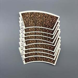 Ventilateur en papier personnalisé double face enduit de PE, biodégradable, imperméable et recyclable pour matériaux de fabrication de gobelets alimentaires, de collations et de salades - Product Image 2