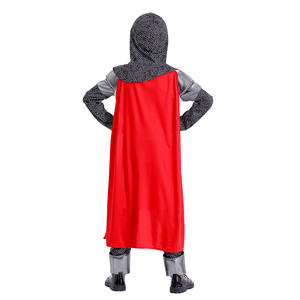 Templier médiéval chevalier croisé enfants Halloween livre jour jeu de rôle Cosplay Costume occidental - Product Image 3