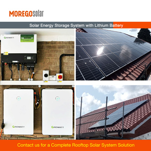 Système solaire hybride Moregosolar 6KW 5KW 10KW 12KW avec batteries au lithium, système solaire complet pour la maison - Product Image 5