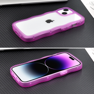 Nouveau Design <span class=keywords><strong>Motif</strong></span> de Vague Manchon de Protection Antichoc Transparent pour Téléphone Portable pour <span class=keywords><strong>iPhone</strong></span> 14 13 12 <span class=keywords><strong>11</strong></span> Pro Max - Product Image 5