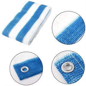 Trắng + màu xanh raschel lưới bóng râm tỷ lệ vườn lưới nhựa Net tái chế PE - Product Image 5