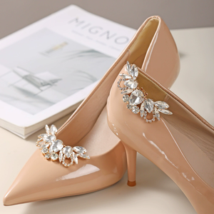 Clip <span class=keywords><strong>de</strong></span> Zapato Extraíble con Diamantes <span class=keywords><strong>de</strong></span> Imitación, Accesorio <span class=keywords><strong>de</strong></span> Hebilla <span class=keywords><strong>de</strong></span> Metal <span class=keywords><strong>de</strong></span> Cristal Decorativo <span class=keywords><strong>para</strong></span> Boda, Joyería Nupcial, <span class=keywords><strong>Clips</strong></span> <span class=keywords><strong>para</strong></span> <span class=keywords><strong>Zapatos</strong></span> - Product Image 2