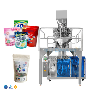 Bustina per cialde per detersivi completamente automatica Doypack con cerniera di riempimento macchina per imballare la macchina per il lavaggio della biancheria - Product Image 1