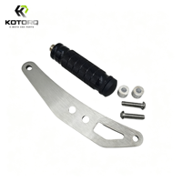 KOTORQ Repose-pieds de freinage en aluminium CNC pour YOZMA IN10 IN10 Pro, universel gauche/droite, pour moto électrique tout-terrain, amélioration