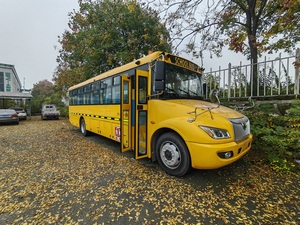 Nouveau bus scolaire/autocar <span class=keywords><strong>pour</strong></span> élèves de l'école primaire à transmission automatique électrique Changan de l'usine chinoise, 31 à 50 places, Dongfeng - Product Image 3