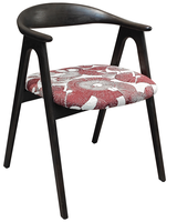 Chaise de salle à manger moderne rembourrée en bois massif, fauteuil en cuir PU pour hôtel, restaurant, événement, vente en gros, directement de l'usine