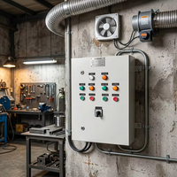 Boîtier de distribution pour ventilateur étoile-triangle, panneau de commande pour moteurs lourds, marque DaFengXing, indice de protection IP30, 11-200 kW