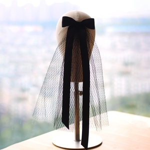 Xinmeiji V664 fábrica al por mayor estilo bosque Retro, lazo de cinta blanco súper etéreo, velo de <span class=keywords><strong>novia</strong></span> Popular para registro de matrimonio - Product Image 4