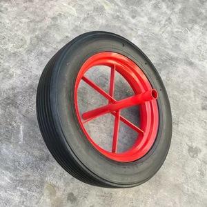 Ruedas <span class=keywords><strong>de</strong></span> Goma Sólida <span class=keywords><strong>de</strong></span> 14 Pulgadas, Eje <span class=keywords><strong>de</strong></span> Acero OEM, <span class=keywords><strong>Llanta</strong></span> con Rodamiento <span class=keywords><strong>de</strong></span> Bolas <span class=keywords><strong>de</strong></span> Alta Capacidad <span class=keywords><strong>de</strong></span> Carga, <span class=keywords><strong>Precio</strong></span> <span class=keywords><strong>de</strong></span> Fábrica Nuevo <span class=keywords><strong>para</strong></span> <span class=keywords><strong>Carretilla</strong></span> <span class=keywords><strong>de</strong></span> Restaurante - Product Image 1