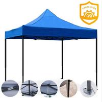 Tente commerciale robuste d'extérieur bleue, rouge et blanche 3x3, 3x6, 2x2, 3x4.5, Tenda Lipat pour marché