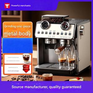 Machine à café semi-automatique professionnelle pour la préparation d'espresso, idéale pour les cafés et les entreprises en démarrage. - Product Image 3