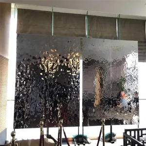 Panel de Acero Inoxidable 304 316L con Acabado Espejo y Ondulado, Personalizado de Fábrica en China, para Decoración de Interiores YeLing - Product Image 4