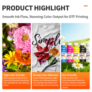 طابعة DTF رينبو نوفا 60 سم للتيشرتات والأحذية والجوارب والجينز - الأفضل والأعلى سرعة - Product Image 3