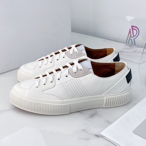 Chaussures de créateur de haute qualité en cuir de veau, style minimaliste, basses, avec amorti, tendance, décontractées, de luxe, pour la marche - Product Image 1