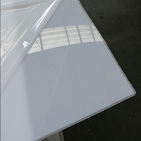 Chinaplas 2mm 3mm recyclé opale lumière diffuse blanc givré extrudé Pmma fonte feuille acrylique panneau publicitaire pour Led