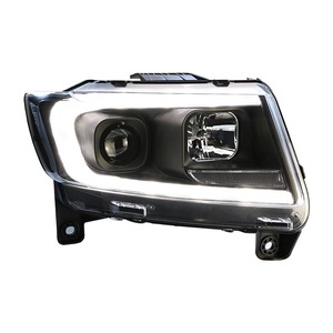 Faro Delantero 11-14 para JEEP Grand Cherokee, Modificación de Faro, Ensamblaje de Xenón LED con Flujo de Luz Direccional - Product Image 1