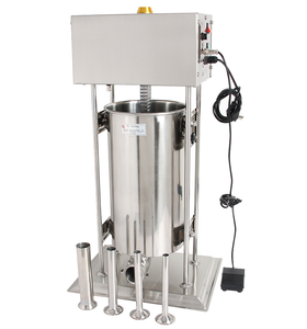 Machine à farcir les saucisses électrique en acier inoxydable de haute qualité 10L, machine à injection - Product Image 4