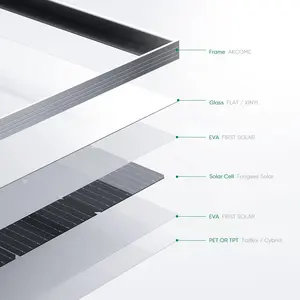 सौर पैनलों 1000w कीमत 100W 200W 300W 450W 500W 550W छत लचीला पीवी मॉड्यूल Monocrystalline मोनो सौर पैनल के लिए घर