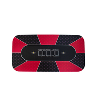 YH Nouveau Design En Gros Personnalisé En Caoutchouc Feutre Tapis de Table Pour Le Texas Poker