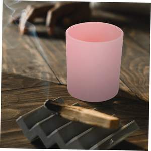Frasco de Vidrio Rosa de 250 ml para Hacer Velas - Product Image 6