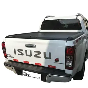 ISUZUDMAX用Zolionwilローラーリッドハードピックアップトラックベッドトノーカバー
