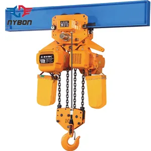 Single Girder Crane Traveling 15ton 20tons Electric Chain Hoist