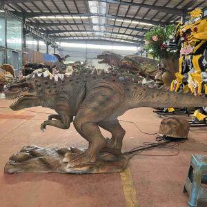 Modelo <span class=keywords><strong>de</strong></span> dinosaurio móvil 3D realista, simulación <span class=keywords><strong>de</strong></span> Metal para interiores, para escuela, guardería, espacio público, aeropuerto, centro comercial - Product Image 1