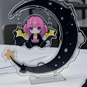 Exhibidores de Acrílico Personalizados al por Mayor, Impresión de Obras de Arte Personalizadas, Soporte de Acrílico Transparente para Escritorio, para Regalos de Exposiciones de Cómics - Product Image 4
