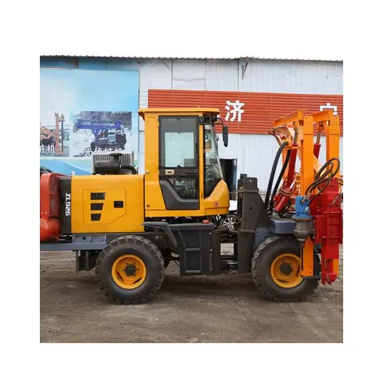 hydraulic pile driver machine pile and pulling loader machine for sale