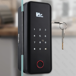 TUYA kunci pintar pintu kaca WIFI, kunci pintu kaca Digital biometrik Digital, kunci pintu kaca Tuya sidik jari - Product Image 3