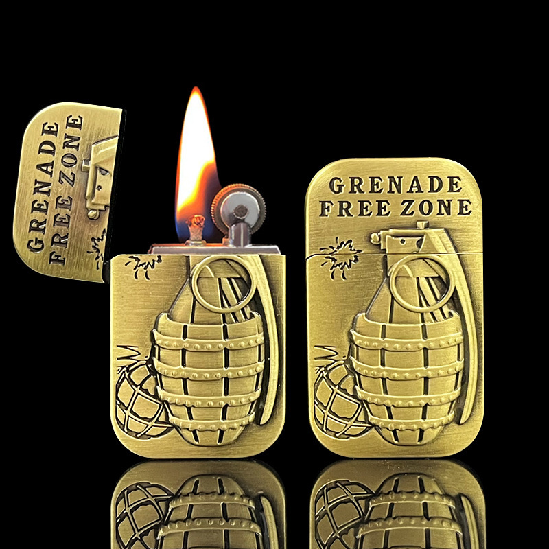 Granada cromada - Bronce