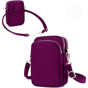 Sac à bandoulière pour smartphone en nylon, sac à main personnalisé imperméable, sac messager, petit sac pour téléphone pour <span class=keywords><strong>femme</strong></span>, sac bandoulière - Product Image 3