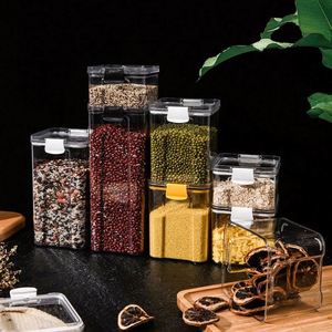 Bolsas de Almacenamiento de Alimentos con Tapa, Diseño Cuadrado, de PVC Impermeable de Cuatro Capas, para Mantener los Alimentos Frescos - Product Image 1