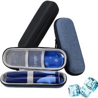 Étui isotherme rigide en EVA personnalisé avec logo, étanche, pour stylo à insuline, idéal pour le transport et le rangement des fournitures diabétiques en extérieur