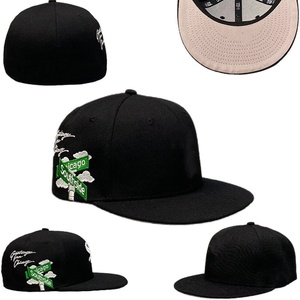 Casquette de baseball ajustée vintage de haute qualité, broderie logo léopard, unisexe, sportive, style New York, en caoutchouc - Product Image 3