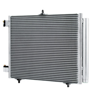 GTGMOTO Condenseur de climatisation Condenseur de climatisation pour <span class=keywords><strong>PEUGEOT</strong></span> <span class=keywords><strong>208</strong></span> 2071007/2008 CITROEN C2/C3 DS3 - Product Image 1