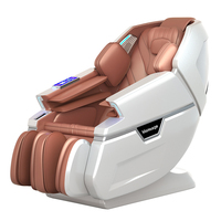 Fauteuil de massage commercial à commande vocale IA, fauteuil inclinable 4D pour massage complet du corps, portable, zéro gravité