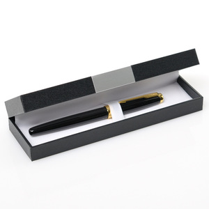 新しい金属アルミニウムシートはレーザーロゴペンボックス包装高級金属ビジネスギフトボックスシングル空箱ペン用 - Product Image 4